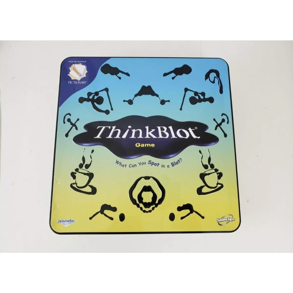 2004 Thinkblot Board Game by Sababa Toys Complete